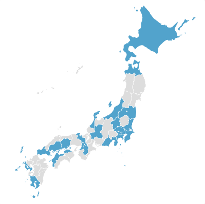 Prefectory 日本地図