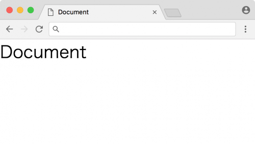 Chromeでの表示